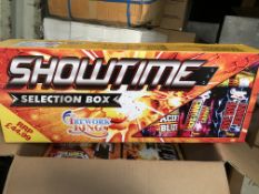 6 X SHOWTIME FIREWORK KING SELECTION BOX