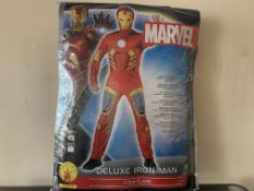 12 X BRAND NEW RUBIES MARVEL DELUXE IRONMAN COSTUMES CHEST SIZE 38-42