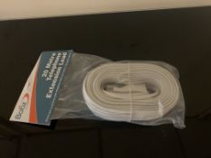 48 X BABZ 20 METER TELEPHONE EXTENSION LEADS IN 1 BOX