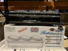 2 X BRAND NEW HOSTESS BUFFET SERVERS