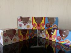 12 X BRAND NEW SWIZZLES 3 JAR CANDLE SETS INCLUDING LOVE HEARTS, DRUMSTICK AND RAINBOW DROPS