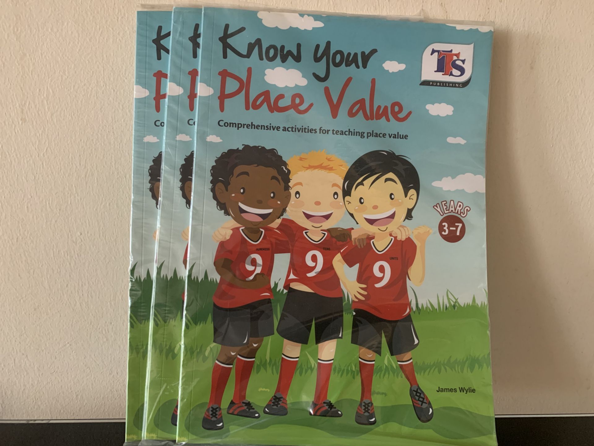 20 X TTS KNOW YOUR PLACE VALUE BOOKS YEARS 3 - 7 BY JAMES WYLIE