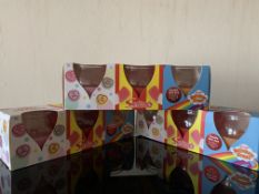 12 X BRAND NEW SWIZZLES 3 JAR CANDLE SETS INCLUDING LOVE HEARTS, DRUMSTICK AND RAINBOW DROPS