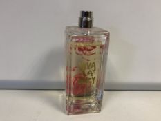 1 X TESTER 70-90% FULL BOTTLE VIVA LA JUICY LA FLEUR EDP 100ML