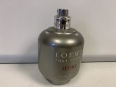 1 X TESTER 90-100% FULL BOTTLE LOEWE POUR HOMME SPORT EDT 150ML