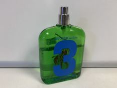 1 X TESTER 70-90% FULL BOTTLE RALPH LAUREN 3 EDT 125ML