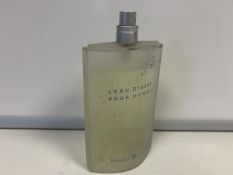 1 X TESTER 70-90% FULL BOTTLE ISSEY MIYAKE L'EAU DISSEY POUR HOMME EDT 100ML