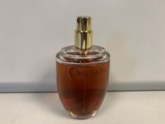 1 X TESTER 90-100% FULL BOTTLE CALVIN KLEIN OBSESSION 100ML