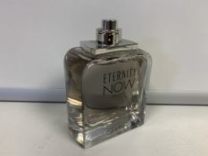 1 X TESTER 90-100% FULL BOTTLE CALVIN KLEIN ETERNITY NOW FOR MEN EDT 100ML