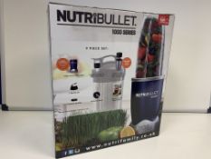 BRAND NEW NUTRIBULLET 100 SERIES 9 PIECE SET