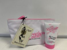 2 X BRAND NEW JUICY COUTURE COSMETIC BAG AND 50ML BODY LOTION