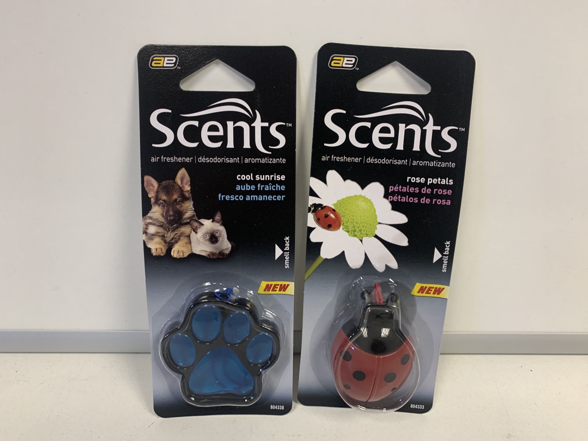 168 X SCENTS AIR FRESHENERS