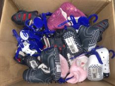 93 X PAIRS OF MOTHERCARE CHILDRENS FOOTWEAR IN VARIOUS STYLES AND SIZES