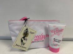 2 X BRAND NEW JUICY COUTURE COSMETIC BAG AND 50ML BODY LOTION