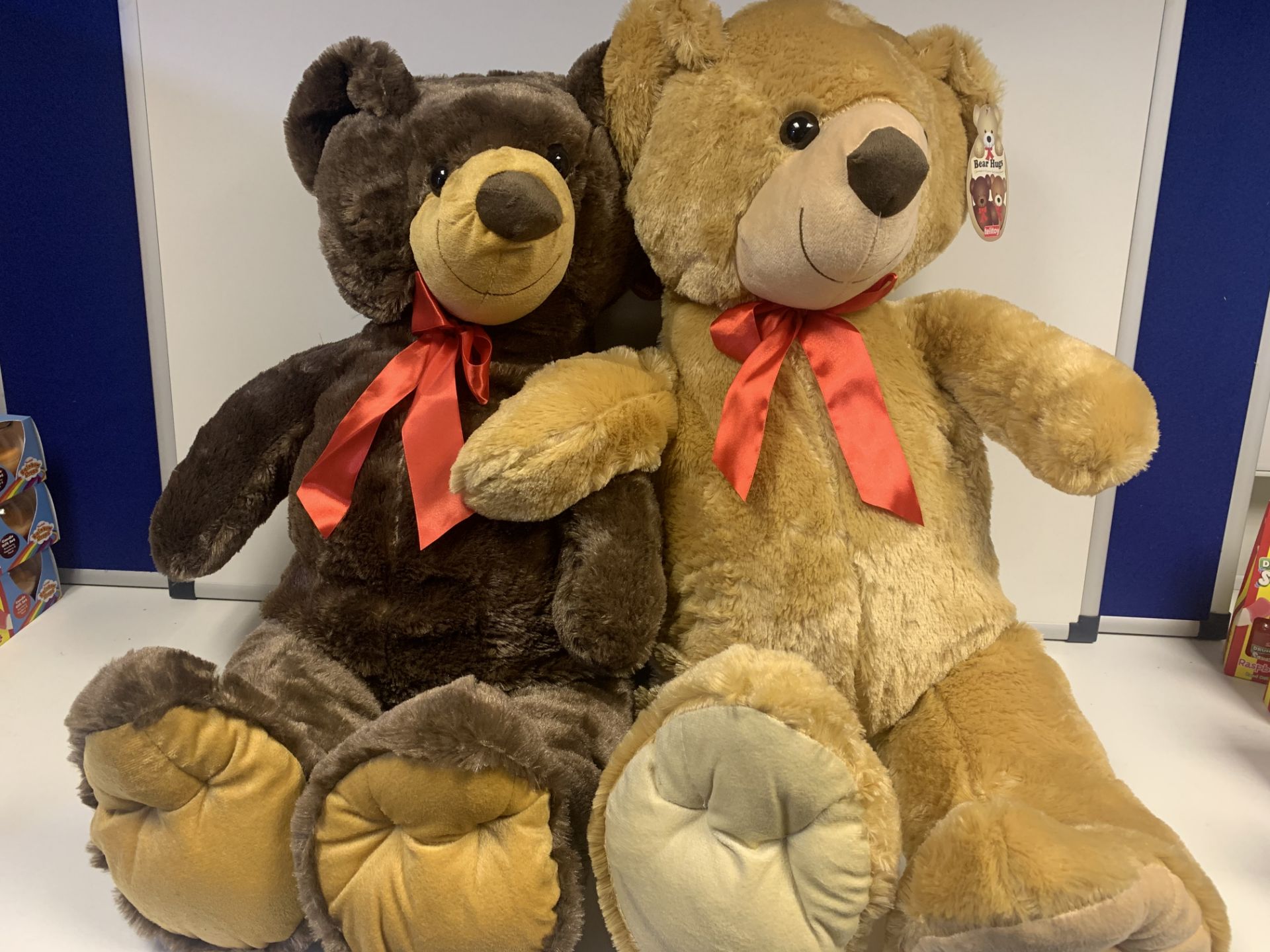 4 X TELITOY 100CM TEDDY BEARS