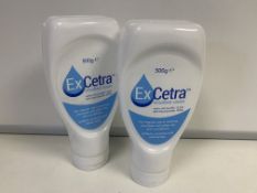 40 X 500G BOTTLES OF ECZEMA AND PSORIASIS CREAM IN 4 BOXES