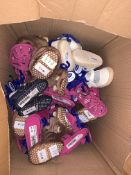 49 X PAIRS OF MOTHERCARE CHILDRENS FOOTWEAR IN VARIOUS STYLES AND SIZES