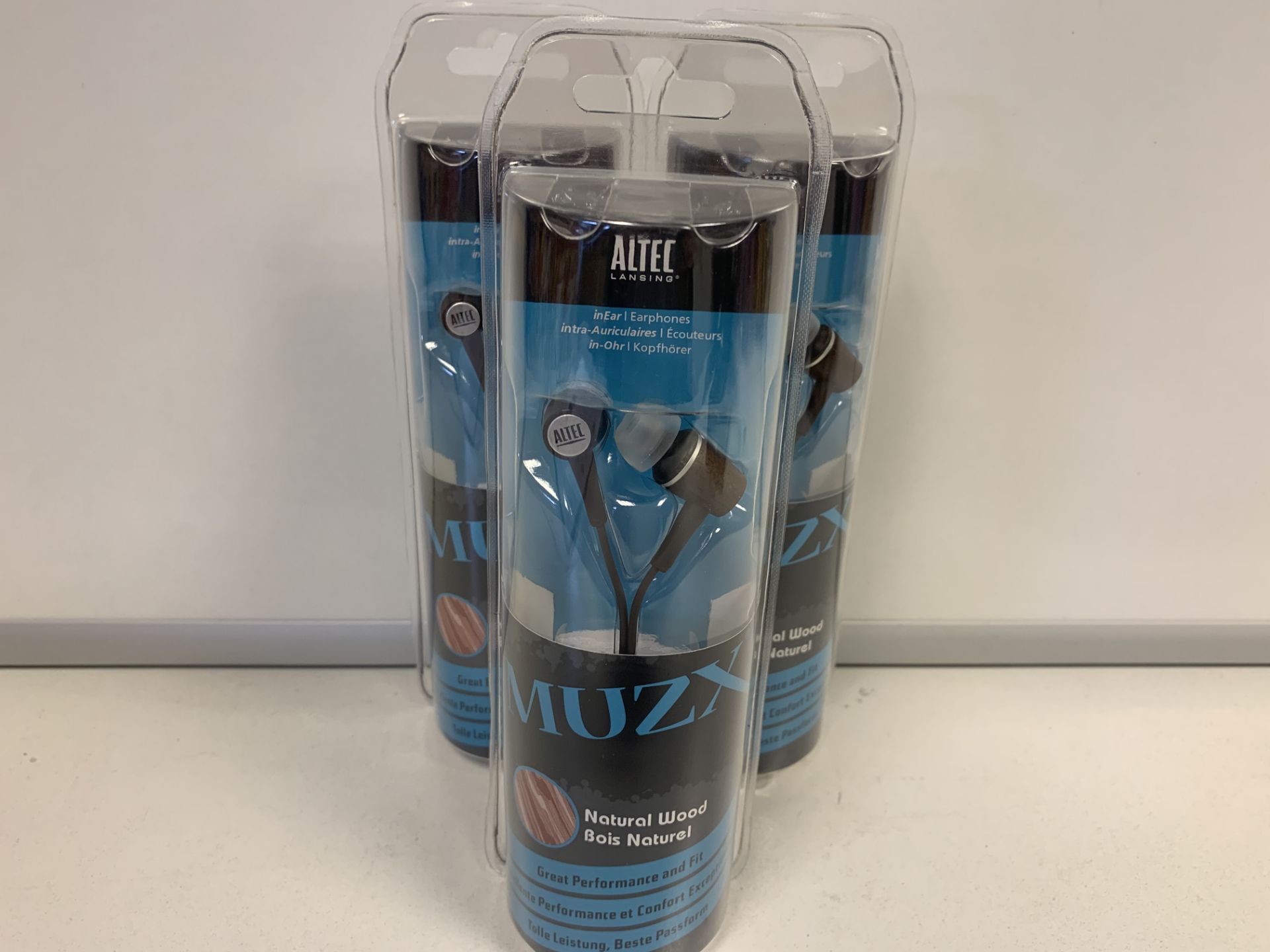 24 X ALTEL MUZX EARPHONES IN 4 BOXES