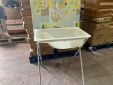 4 X BABY CHANGER AND BATH SETS