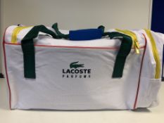 2 X BRAND NEW LACOSTE SPORTS BAGS