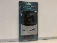 20 X BRAND NEW ATP MAX-MIN IN AND OUTDOOR THERMOMETERS TH-986