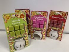 10 X BRAND NEW CHUPA CHUPS WAX MELT KITS INCLUDING BURNER