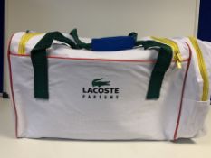 2 X BRAND NEW LACOSTE SPORTS BAGS