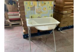 4 X BABY CHANGER AND BATH SETS