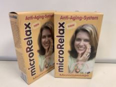 64 X MICRO RELAX ANTI AGING SYSTEM MICRO MASSAGE IN 1 BOX