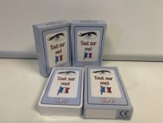 60 X BRAND NEW TTS FLIP IT FRENCH ALL ABOUT ME GAMES