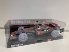 12 X BRAND NEW ULTRASONIC SOUND AND LIGHT UP RACING CARS IN 2 BOXES RRP £19.99 ( EACH CAR )