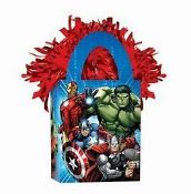 108 X MARVEL AVENGERS BALLOON TOTE WEIGHT IN 1 BOX ( PLEASE NOTE PRODUCT LOCATION RADCLIFFE M26 )