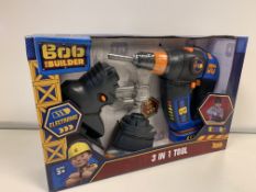 18 X BOB THE BUILDER 3 IN 1 TOOL KIT PLAYSETS