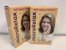 64 X MICRO RELAX ANTI AGING SYSTEM MICRO MASSAGE IN 1 BOX