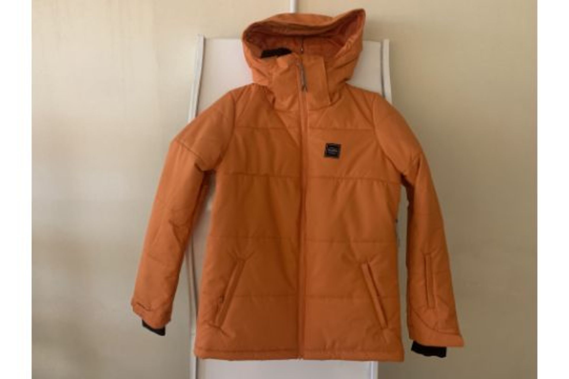 BRAND NEW BILLABONG DOWN RIDER ORANGE JACKETS SIZE EXTRA SMALL RRP £170.00