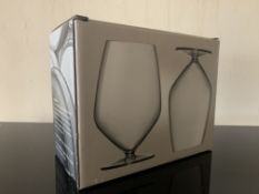 3 X BRAND NEW BOXES OF 2 JOHN LEWIS CONNOISSEUR BEER GLASSES RRP £20 EACH( 700 ML )