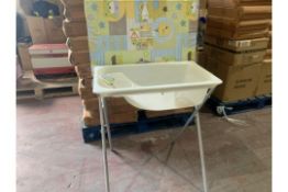 2 X BABY CHANGER AND BATH SETS