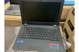 RED LENOVO LAPTOP WITH CHARGER ( B GRADE )