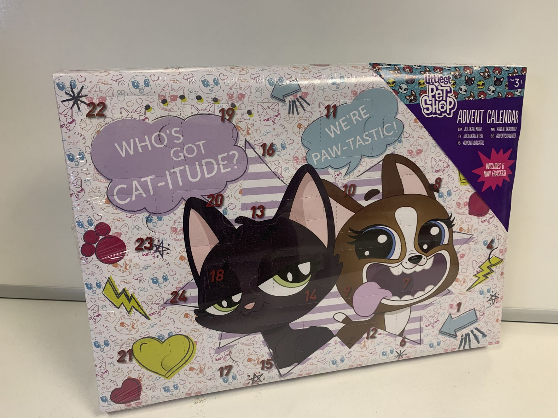 24 X BRAND NEW BOXED LITTLEST PET SHOP ADVENT CALENDARS IN 2 BOXES