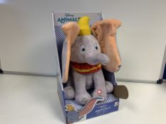 4 X BRAND NEW DISNEY INTERACTIVE DUMBO PLUSH TOYS