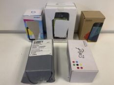 5 X RETAIL BOXED OPEN NETWORK MOBILE PHONES INCLUDING ALCATEL ONE TOUCH PIXI 3, VODAFONE SMART FIRST