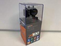 2 X BRAND NEW KAISER BAAS X100 WIFI ACTION CAMERAS