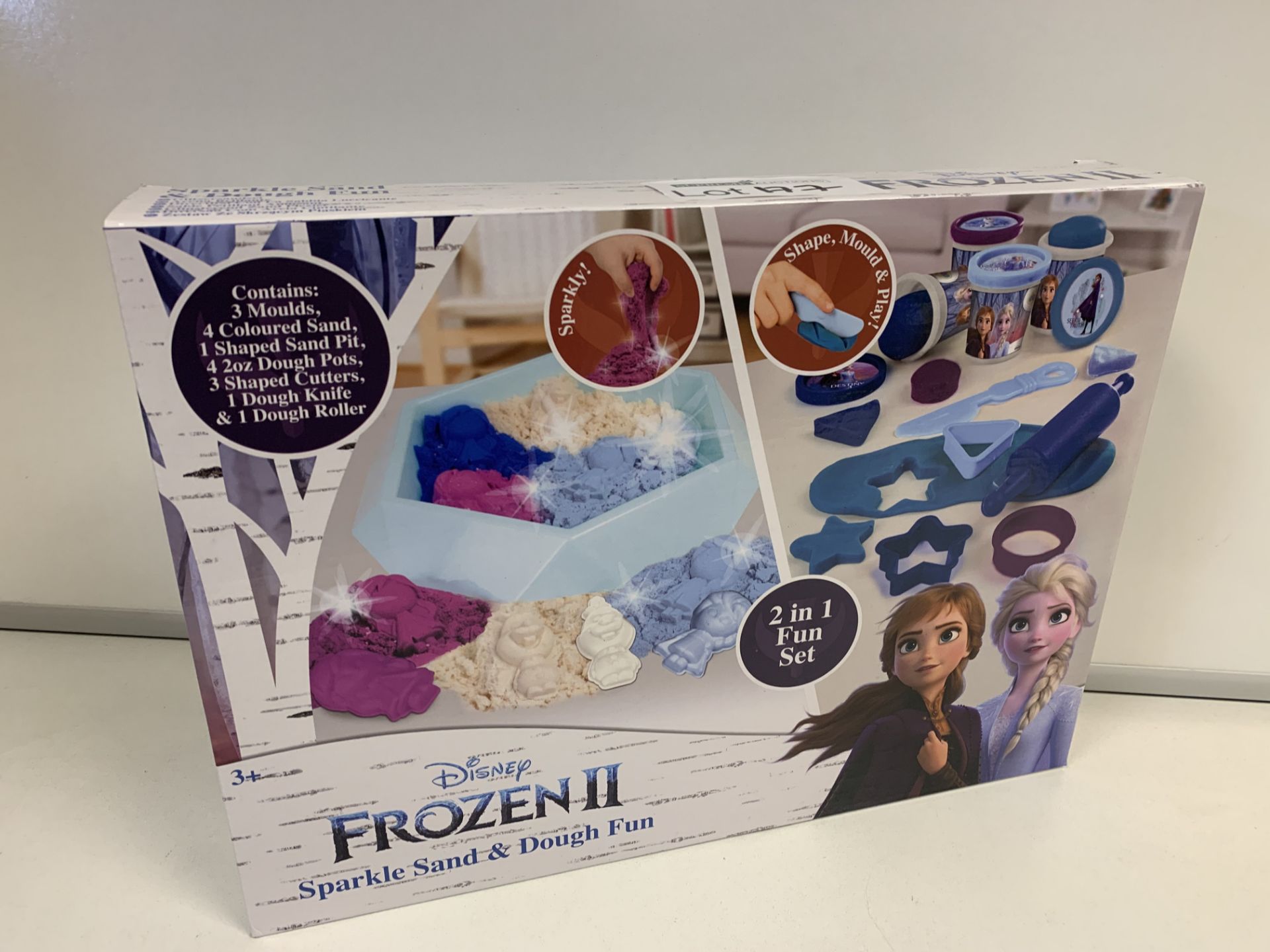 (NO VAT) 6 X BRAND NEW FROZEN 2 SPARKLE SAND AND DOUGH FUN SETS