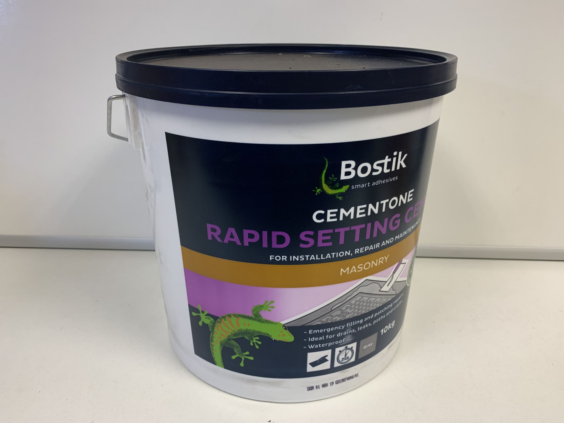 15 X 10KG BOSTIK CEMENTONE RAPID SETTING CEMENT. FOR INSTALLATION, REPAIR & MAINTAINANCE. SETS IN 20