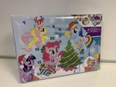 (NO VAT) 8 X BRAND NEW MY LITTLE PONY ADVENT CALENDARS