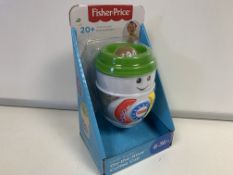 24 X BRAND NEW FISHER PRICE LAUGH AND LEARN ON THE GLOW COFFEE CUP IN 4 BOXES