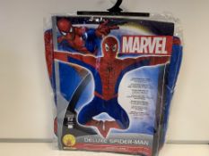 20 X BRAND NEW RUBIES MARVEL SPIDERMAN COSTUMES SIZE XL IN 1 BOX