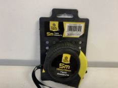 72 X BRAND NEW TOOL TECH 5M TAPE MEASURES