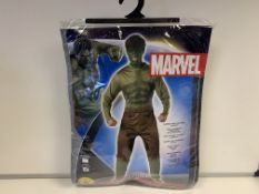 20 X BRAND NEW RUBIES MARVEL HULK COSTUMES SIZE XL IN 1 BOX