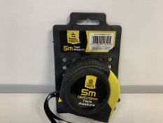 72 X BRAND NEW TOOL TECH 5M TAPE MEASURES